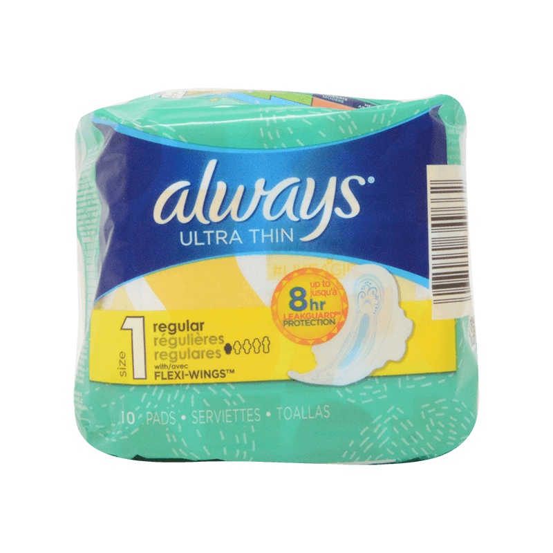 Always Ultra Thin Regular Pads with Wings 34966
