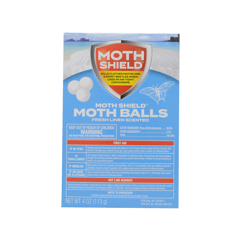 Moth Shield Moth balls 4Oz Pack Lavender Scent